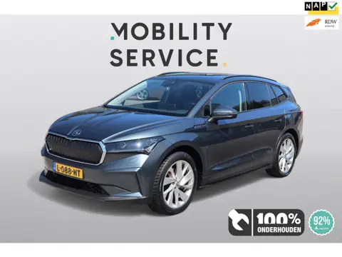 Skoda Enyaq iV 60 First Edition SOH92% Trekhaak ACC CarPlay LMV
