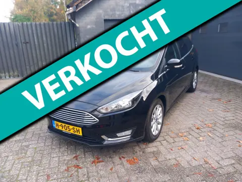Ford Focus Wagon 1.5 Titanium Edition.150 pk,Cruise control,Navigatie,Climate control,Stoel+struur+v