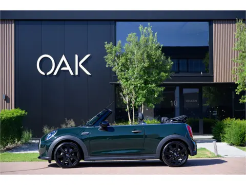 MINI Cabrio 1.5 Cooper Aut. Resolute Edition | Navigatie | Lounge Leder | PDC | 18"LM | Rebel Green