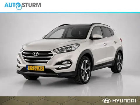 Hyundai Tucson 1.6 T-GDi Premium 4WD Automaat incl. Trekhaak + Panodamadak!