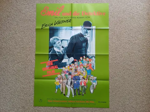 EMIL UND DIE DETEKTIVE filmposter.