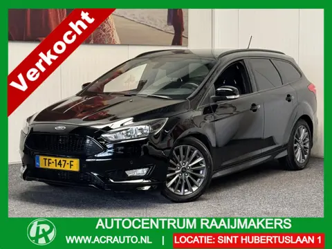 Ford FOCUS Wagon 1.0 ST-LINE ZEER MOOI !! NAVIGATIE CRUISE CONTROL CLIMATE CONTROL APPLE CARPLAY/AND