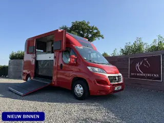 Fiat Ducato | HORSETRUCK | ALU | STALLION 3XL | 2015 | HENGST | 130PK | 129.516KM | L3 | 3-SEAT | MA