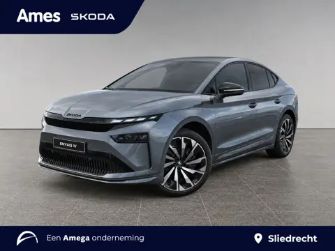 Škoda Enyaq Coupé 85 286pk Sportline | Matrix-LED | Elektrische stoel + geheugen | Elektrische achte