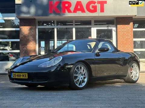 Porsche Boxster S 3.2|cabrio|252PK|NAP|APK 26-06-2026|NIUWE MOTOR|elektrisch dak|airco|cruise|achter