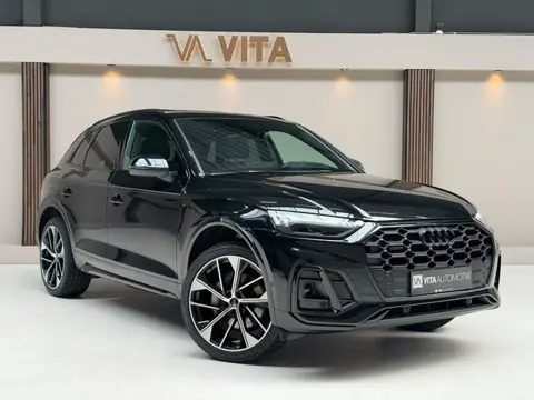 Audi Q5 50 TFSI e S edition Competition Pano|HUD|Memory|B&O|Keyless|RS-stoelen|