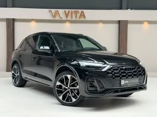 Audi Q5 50 TFSI e S edition Competition Pano|HUD|Memory|B&O|Keyless|RS-stoelen|