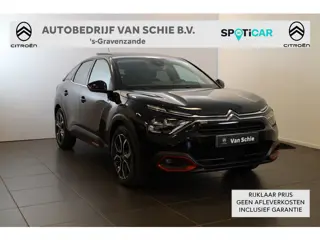Citroën Ë-C4 Shine 50 kWh Panoramadak | Adapt. Cruise | Leer | Camera