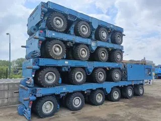 KAMAG 2406 HS 4E + 3x kamag 2404 HS 2E 18 axle 612 TON