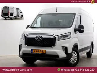 Maxus eDeliver 9 L3H2 72kWh WLTP Range 280km 100% Elektrisch Airco/Camera NIEUW 02-2024
