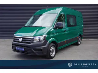 Volkswagen Crafter 140pk L3H3/L2H2 Dubbele cabine 7 persoons Apple carplay Airco kunstleder