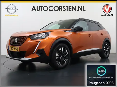 Peugeot e-2008 EV Allure 50kWh SOH 97% Two Tone 3D-Navi Stoelverwarming Apple Carplay Android Auto E