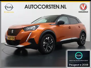 Peugeot e-2008 EV Allure 50kWh SOH 97% Two Tone 3D-Navi Stoelverwarming Apple Carplay Android Auto E