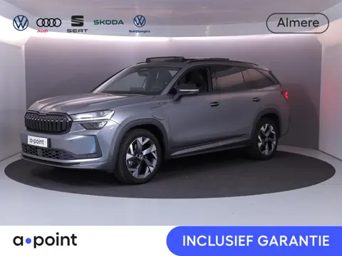 Skoda Kodiaq 1.5 TSI PHEV Sportline Business 204 pk Automaat | Verlengde garantie | Navigatie | Pano