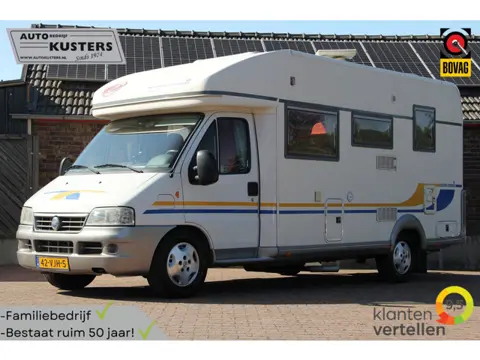 Fiat 244 Eura Mobil Contura 652 SB-03 Winter Camper |Half Integraal|Frans Bed|