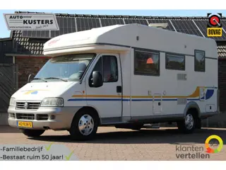 Fiat 244 Eura Mobil Contura 652 SB-03 Winter Camper |Half Integraal|Frans Bed|