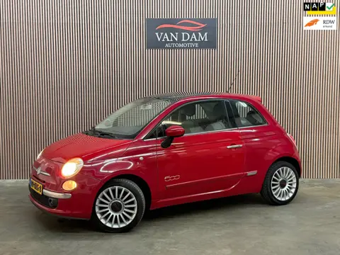 Fiat 500 1.2 Lounge 2009 NAP AIRCO ELEK-RAMEN AUDIO