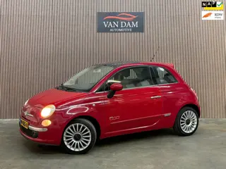 Fiat 500 1.2 Lounge 2009 NAP AIRCO ELEK-RAMEN AUDIO
