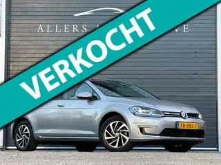 Volkswagen E-Golf E-Golf|CAMERA|NAP|DEALER ONDERHOUDEN