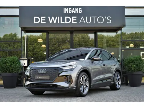 Audi Q4 Sportback e-tron 40 S-line 204pk RS-seats Pano Trekhaak Head-up Sonos Memory Camera Keyless 