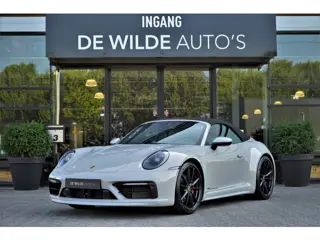 Porsche 911 Cabrio 3.0 Carrera 4S SportDesign Krijt Achterasbesturing Stoelventilatie 18-weg InnoDri