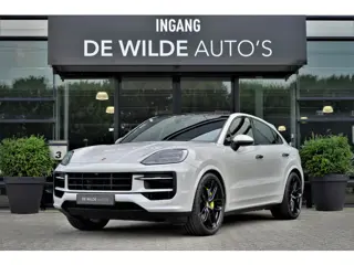 Porsche Cayenne Coupé 3.0 E-Hybrid SportDesign Krijt TV-scherm Achterasbesturing Sportuitlaat Pano H