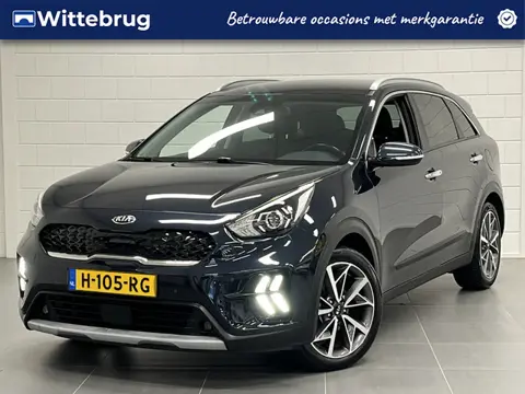 Kia Niro 1.6 GDi Hybrid DynamicPlusLine NAVIGATIE | HALF LEDER | KEYLESS | ZUINIGE RUIME AUTO