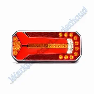 WAS Achterlicht LED rechth.12/24v 7 functies L/R