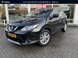 Nissan Qashqai 1.2 Tekna Automaat, 101906km NAP, Leder, stoelverwarming, 360 camera, Full option