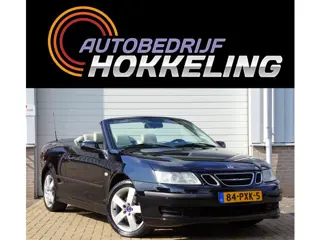 Saab 9-3 Cabrio 1.8t Linear; Automaat+Leder+Stoelverw+Climate+17"Lmv!!