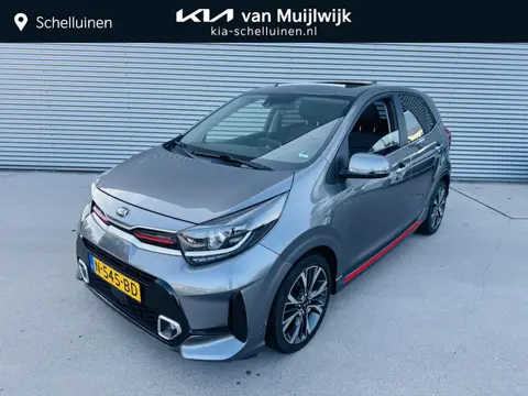 Kia Picanto 1.0 T-GDi GT-Line 100pk 5zits NW Geleverd & Onderhouden | Sunroof | DAB+ | Stoel & Stuur