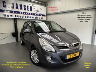 Hyundai i20 1.4i i-Motion Automaat! 1e eigenaar!