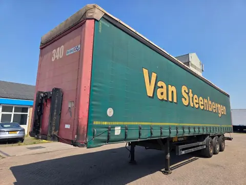 Kögel Mercedes - Disc Kögel 3-assige zeilen oplegger - Mercedes assen - Schijfremmen - Luchtvering -