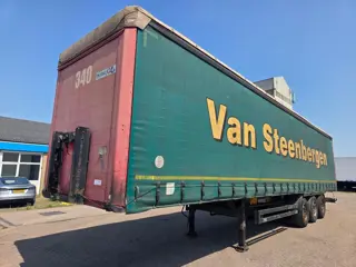 Kögel Mercedes - Disc Kögel 3-assige zeilen oplegger - Mercedes assen - Schijfremmen - Luchtvering -