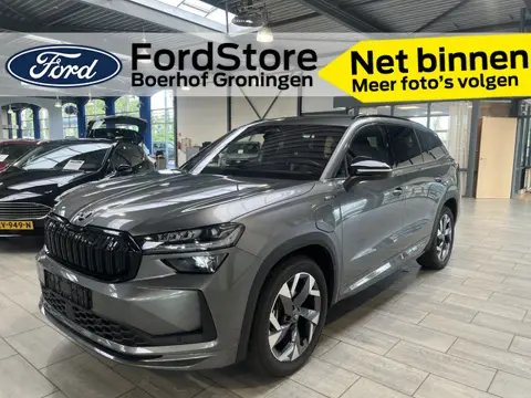 Škoda Kodiaq 1.5 TSI PHEV 204 pk Sportline | Stoelverw. | Stuurverw. | El. a. klep | El. verst. stoe