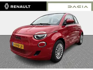 Fiat 500E CABRIO RED 24 kWh - Vouwdak (bj 2022, automaat)
