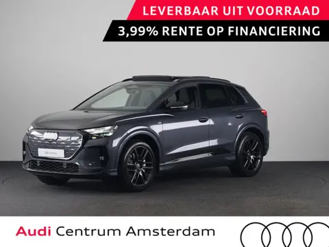 Audi Q4 e-tron S edition Quattro 82KWh 340 pk | Techniekpakket Pro | elektrische stoelen | Glazen pa