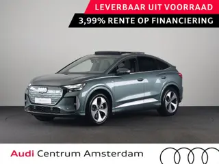 Audi Q4 Sportback e-tron S-edition Quattro 82 KWh 340 pk | Techniekpakket Pro | Glazen panoramadak |