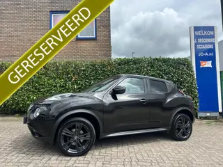 Nissan Juke 1.2 DIG-T S/S Premium Black Edition Climate C, Cruise C, Leder Int, Navigatie!!!!