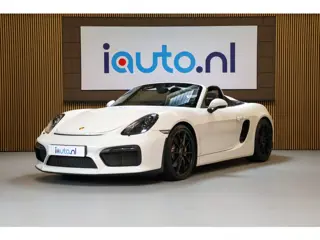Porsche Boxster Spyder 3.8 Origineel NL/Keramisch/Sport Chrono/Carbon Kuipen/Sportuitlaat/Carplay/Ge