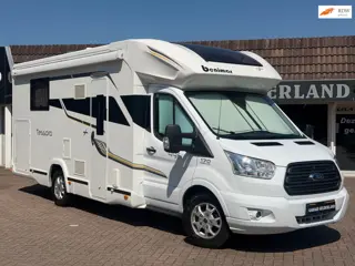 Benimar TESSORO 496 | Automaat | Hefbed+Queensbed | 2x GR.Garage | Luifel | Fiestendr.verstelbaar | 