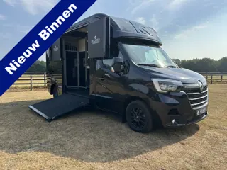 Renault Master KRISMAR 2-paards paardenvrachtwagen automaat B-rijbewijs