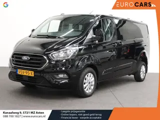 Ford Transit Custom 300 2.0 TDCI L2H1 Limited Dubbele cabine Automaat Navi Airco 2x Schuifdeuren Tre