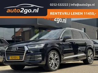 Audi Q7 3.0 TFSI ZOMER ACTIE! BETAAL NU 50% 12450 DE REST IN 2JR RENTEVRIJ LENEN