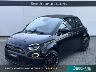 Fiat 500 C La Prima 42 kWh | Lage km stand | Camera | Navigatie | Apple carplay/Android auto