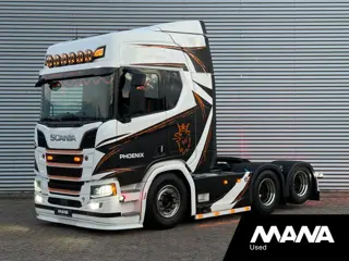 Scania R530 V8 6x2 LL Phoenix SHOWTRUCK // BUFFL opbouw - Lift as Boogie Retarder
