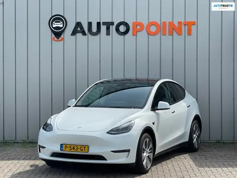 Tesla Model Y Long Range AWD 75 kWh SOH90% WARMTEPOMP 1E EIG ORG NL DEALEROND|AUTOPILOT|STOELVRM|ELE