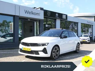 Opel Astra 1.2 Turbo Hybrid Ultimate Automaat | Panoramadak | Black Pack | 18'' LMV