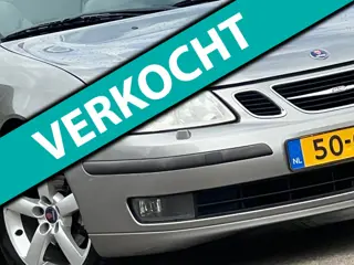 Saab 9-3 Cabrio 1.8t Linear | Parchment Silver metallic | Leder/Cruise/Stoelverwarming/Xenon/PDC - K
