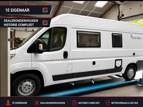 Pössl CLEVER Softclose 131PK vastbed,enkel bed ! Airco NAP historie compleet !! zondag op afspraak